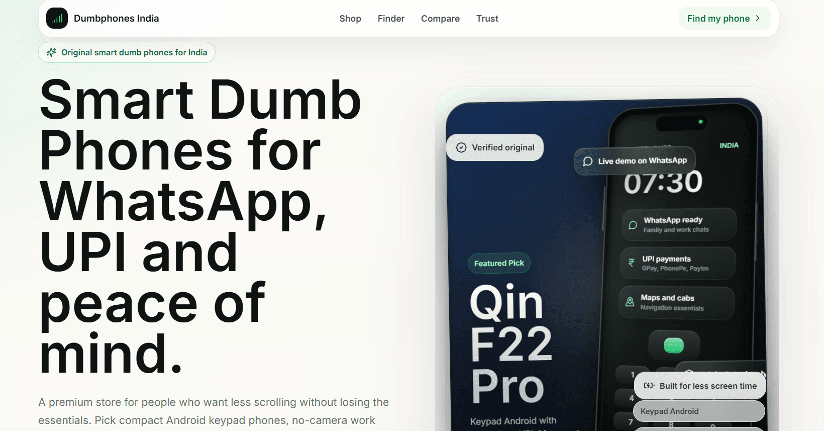 Dumbphones screenshot 1